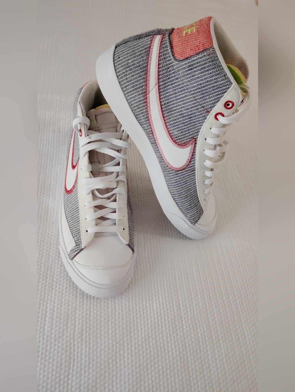 Nike Blazer Mid 77 Recycled Pack Sneakers Grey CW5838 022 Men's Size 11 .